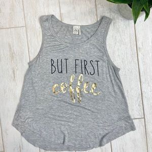 But first.. COFFEE tank